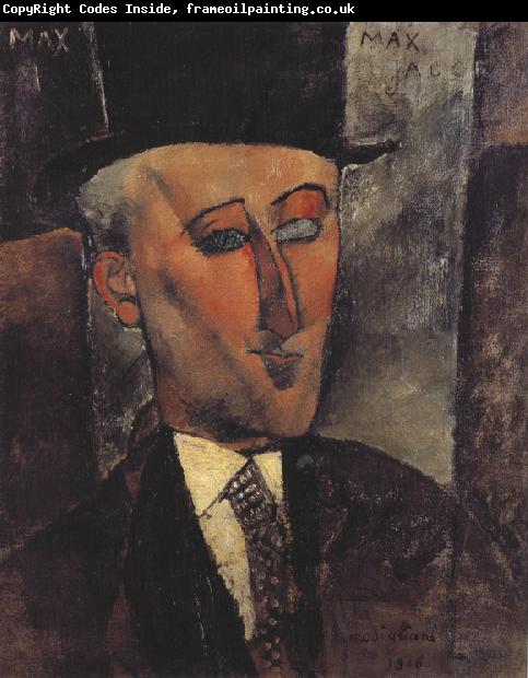 Amedeo Modigliani Portrait of Max Jacob (mk39)